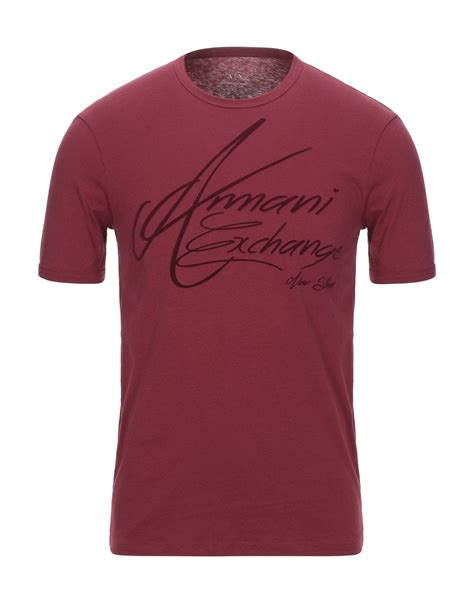 como ver camiseta original da armani exchange|maroon armani exchange shirts.